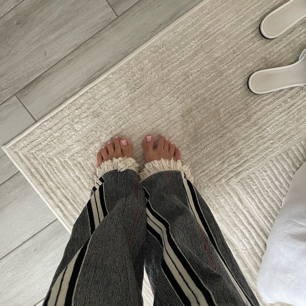 ZARA Striped Black and White Pant Set - Picture 6 of 9